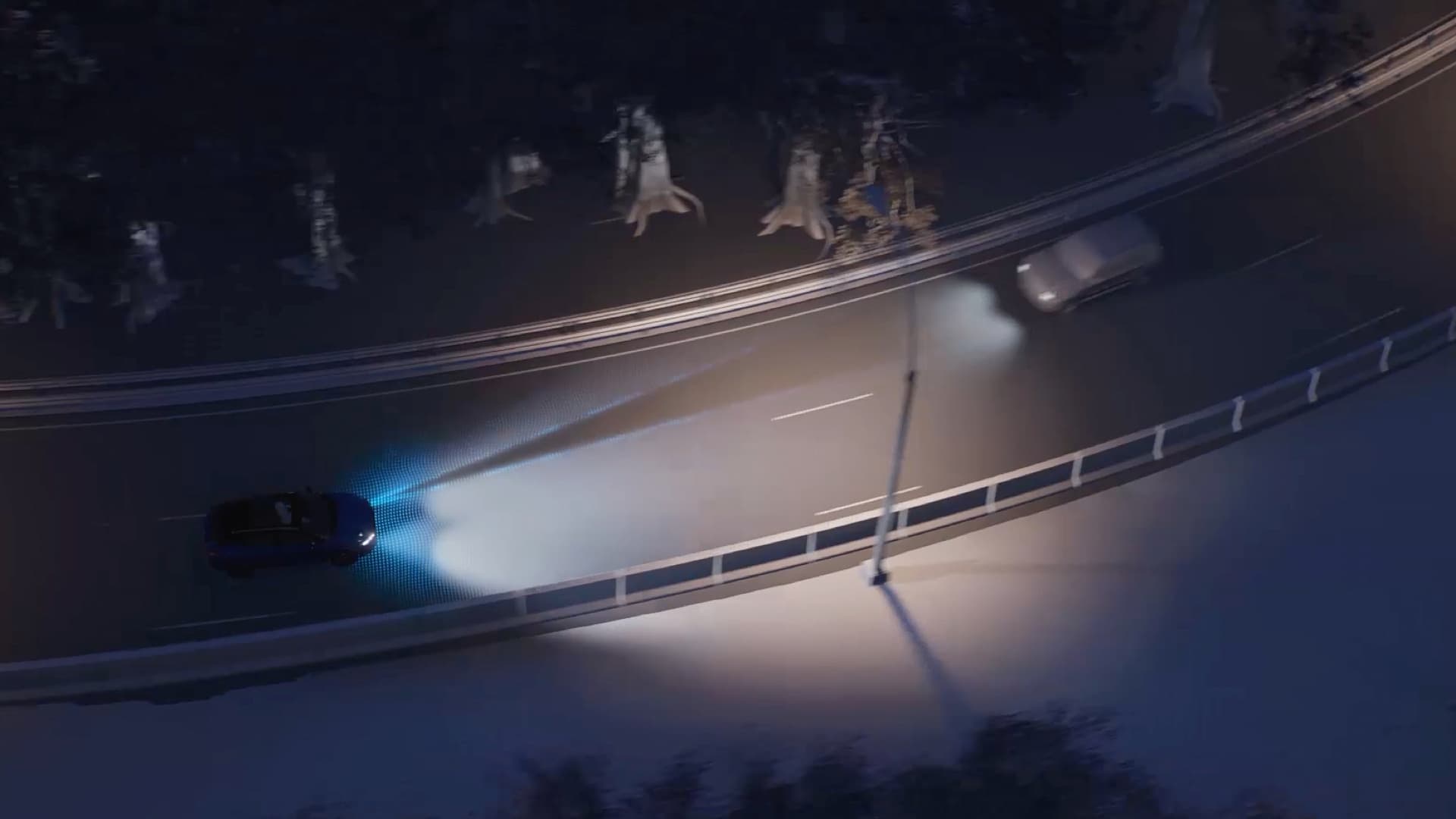 Nissan QQ 3D ilustracija Prilagodljivog svjetlosnog snopa 